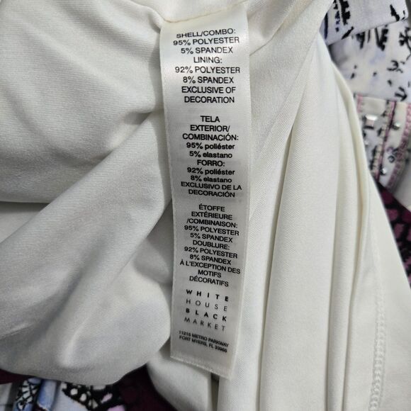 White House Black Market Women S Aztec Sequin Studded Halter Dress Open Back - Picture 9 of 16